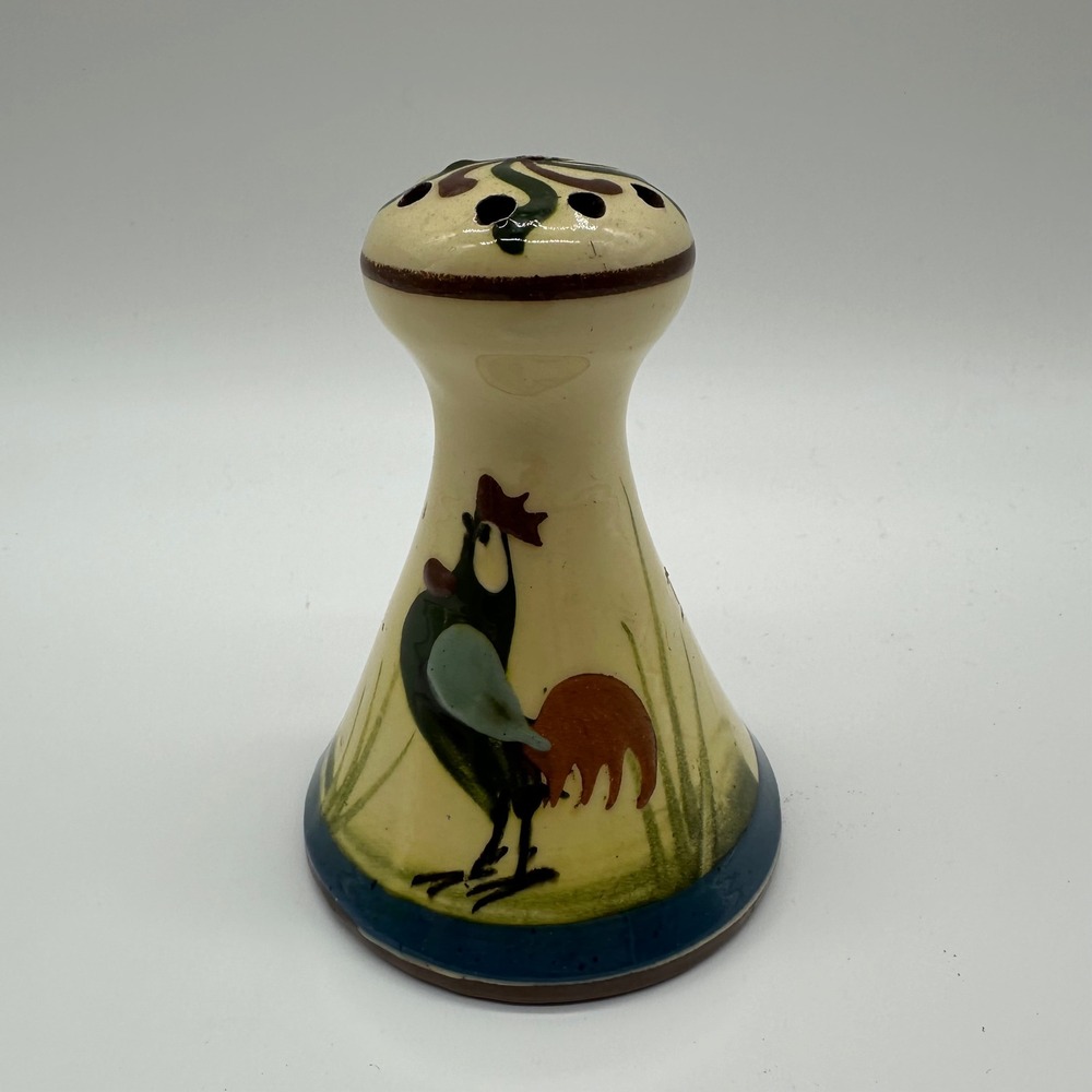 VTG Torquay Mottoware Pottery Longpark Hat pin holder I'll take care of the Pins